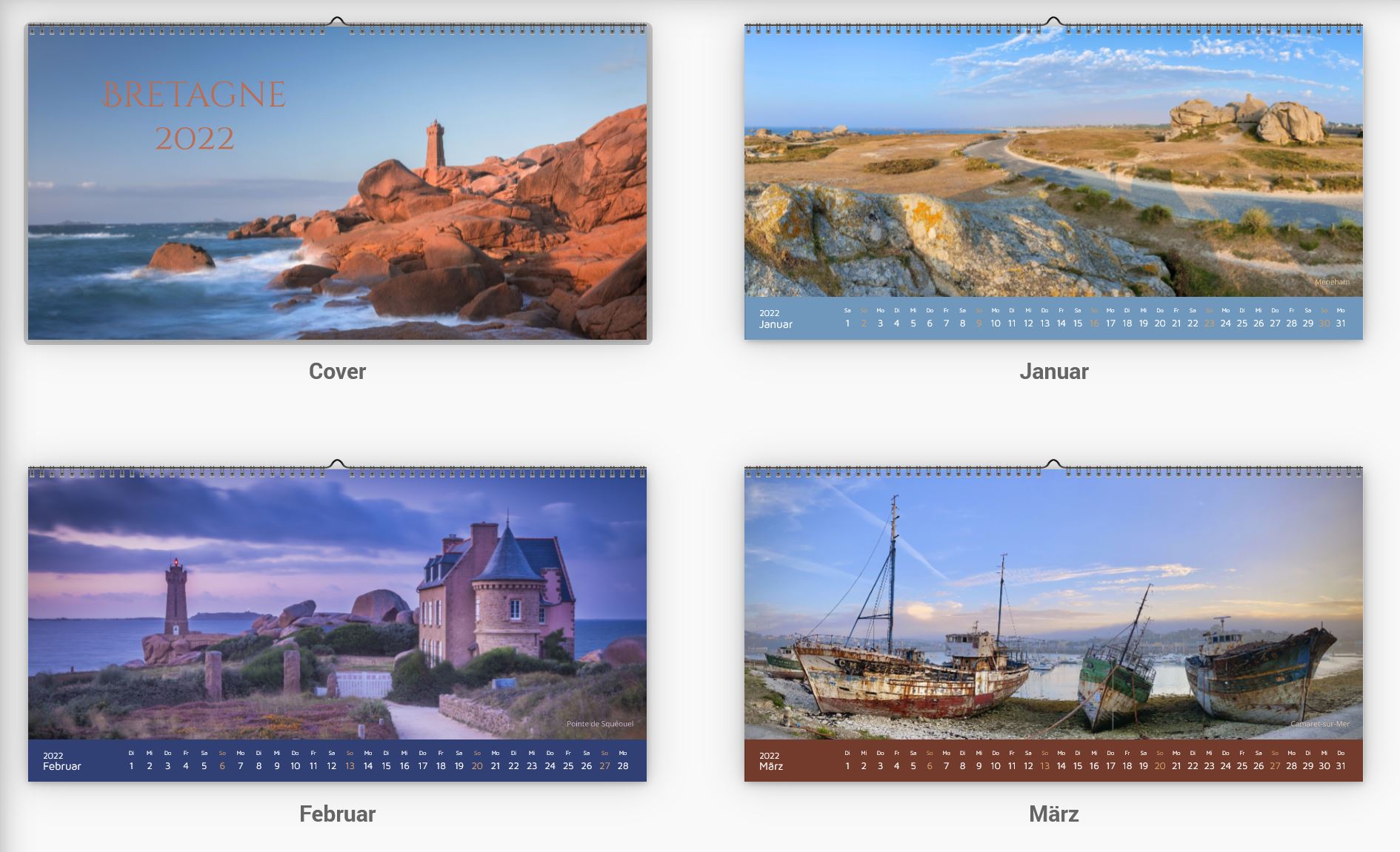 Kalender Bretagne